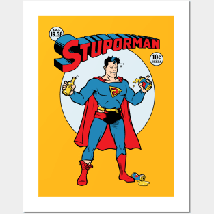 Stuporman Posters and Art